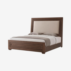 Modern Wooden King Size Bed - Imagen 2