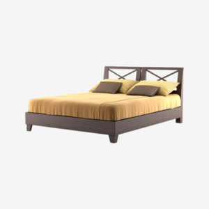 Modern Wooden King Size Bed - Imagen 3