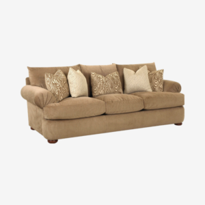 Armed Sofa beige Chair Soft Wool